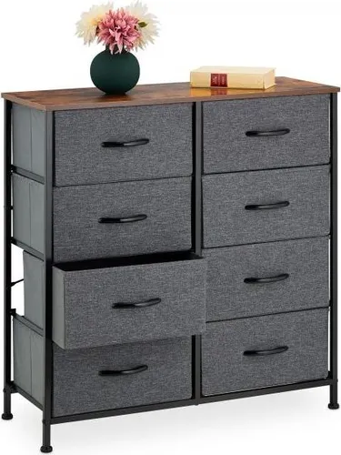 Vintage Kommode mit 8 Schubladen