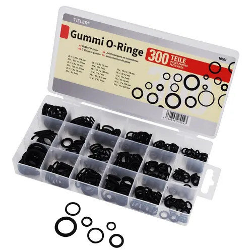 Tifler 300 O-Ringe Set, Dichtungsringe Dichtungen Gummi O-Ring Oringe Dichtringe