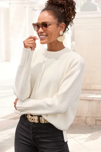 LASCANA Rundhalspullover aus supersofter Strickqualität