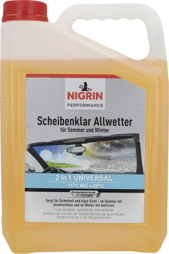 Nigrin Performance Scheibenreiniger Allwetter -11°C 3 L