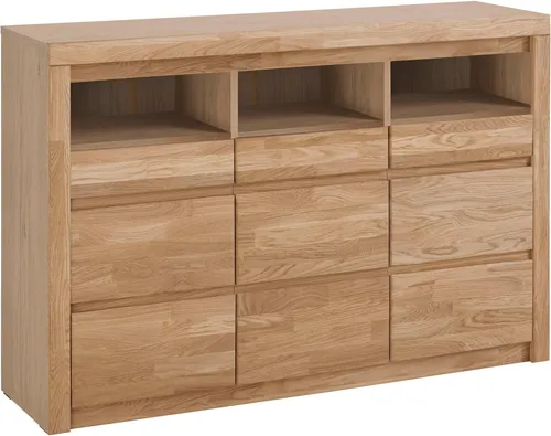 Home affaire Kommode Silkeborg, Breite 130 cm in braun von Home Affaire