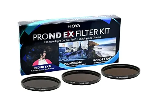 HOYA Pro ND-EX Graufilterkit ND8/ND64/ND 1000 49mm von HOYA