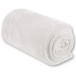 Babydecke, Bestlivings, Krabbeldecke Schmusedecke Kuscheldecke für Kleinkinder weiß 60 cm x 80 cm