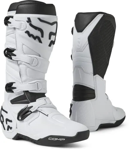 Fox Racing - Comp Motocross Stiefel,Weiß,11