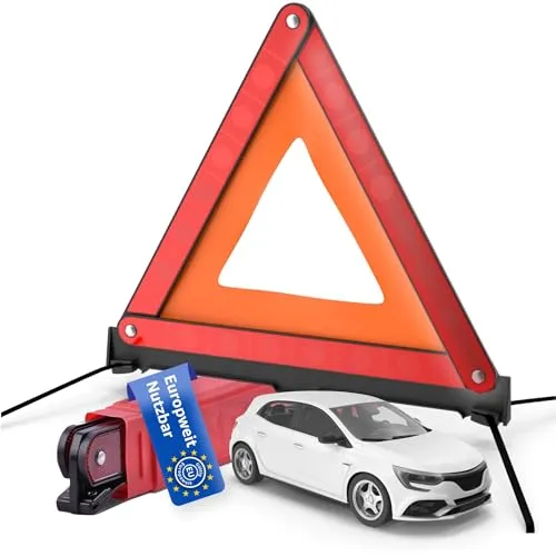 Auto Warndreieck ECE R27 – Pannendreieck 2026 rot