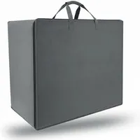 Beautissu Aufbewahrungstasche für Bettdecken Kopfkissen VS95 65x75x42 cm