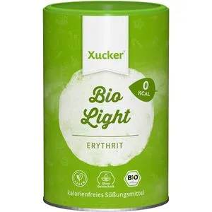 Xucker Zucker light Erythrit, weißer Zucker, BIO, lose, Zuckerersatz, 450g