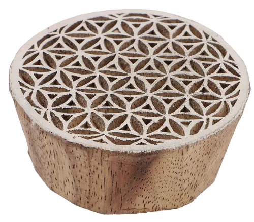 Indischer Textilstempel, Holz Stoffdruckstempel, Blaudruck Stempel, Druck Model