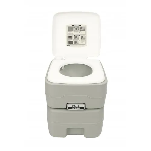 Produktbild weep Campingtoilette 20L, Mobile Toilette, Tragbare Trenntoilette mit T-Flush Spülsystem