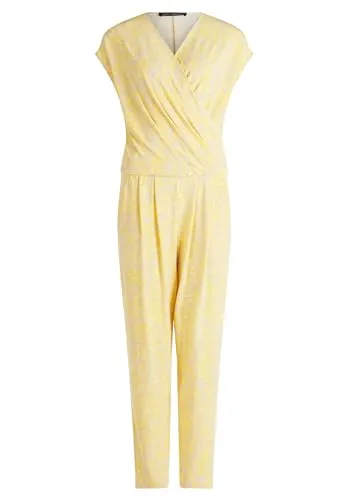 Betty Barclay Damen Jumpsuit mit überschnittenen Ärmeln Beige/Yellow,38