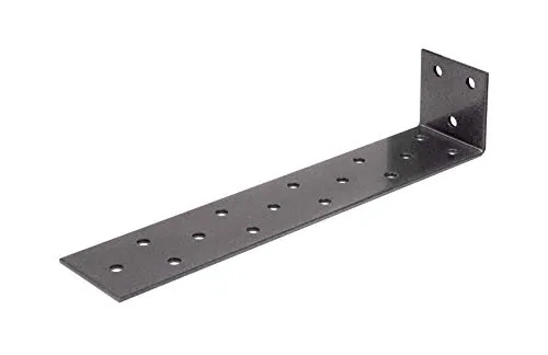 Produktbild Alberts 301637 DURAVIS® Flachstahl-Betonanker | schwarzdiamant duplexbeschichtet | Größe 205 x 40 x 40 mm