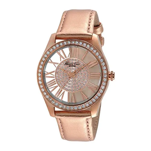 Kenneth Cole New York Damen-Armbanduhr Analog Leder 10012486 / KC2829