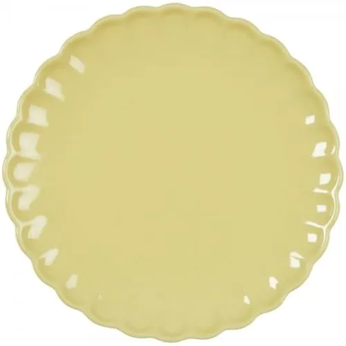 IB Laursen - Teller, Frühstücksteller - Mynte - Steingut - Farbe: Lemonade - Ø 19,5 cm