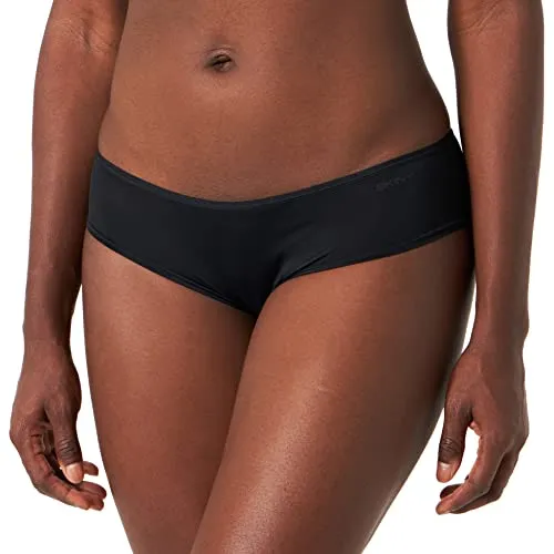 Skiny Damen Advantage Micro Panty 2er Pack - Bequeme Basics in Schwarz - Funktionsunterwäsche mit flachen Gummi-Abschlüssen für perfekten Sitz den ganzen Tag, ideal kombinierbar mit BHs der Serie Micro Lovers, im praktischen 2er-Pack.