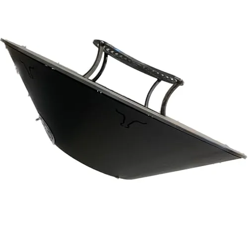 Designer Feuerschale Feuerstelle mit 85cm Feuerplatte 8mm & Grillaufsatz #647