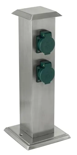 EGLO Outdoor Steckdosensäule mit 4 Steckdosen
