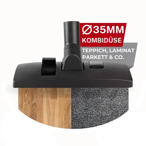 Kombidüse Staubsauger Staubsaugerdüse für Bosch Professional 18V System Akku Gas