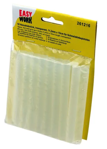 Easy Work Klebepatronen, 18 Stück, 11 x 100 mm, 261216