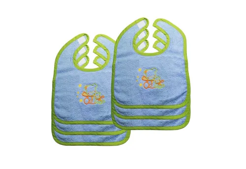 HTI-Living Lätzchen Baby Lätzchen 6-teiliges Set, (Stück, 6-St., 6 Lätze), Sabberlatz