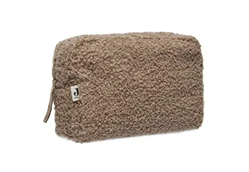 Jollein Pflegetasche 053-577-66067 - Täschchen für Unterwegs im Boucle Design, inklusive praktischen Namensschild und ideal zur Aufbewahrung von Baby-Accessoires