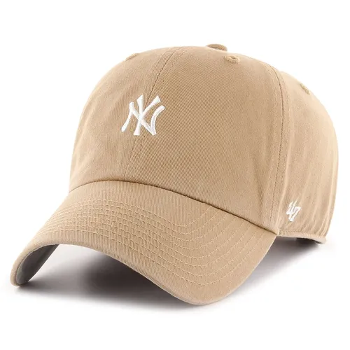 '47 Brand Adjustable Cap - Base New York Yankees Khaki - Hüte & Mützen, lässige Passform aus der CLEAN UP Kollektion für einen entspannten Look und perfekten Tragekomfort.