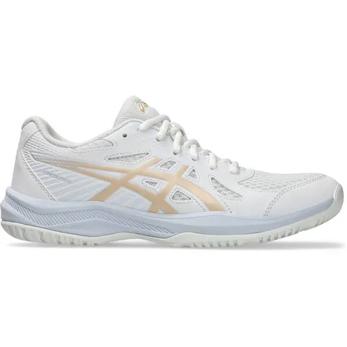 ASICS Damen Netballschuhe UPCOURT 6 - Leichte Netballschuhe mit flexibler Passform und Mesh-Einsätzen für optimalen Komfort und Anpassungsfähigkeit.
