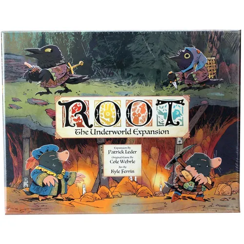 Root: The Underworld Expansion - Gesellschaftsspiel für strategische Kämpfe, bietet neue Fraktionen und spannende Gameplay-Elemente für bis zu 6 Spieler.