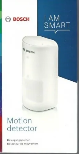 Bosch Smart Home Bewegungsmelder - App-fähig und kompatibel mit Apple Homekit, zuverlässige Bewegungserkennung und Kleintiererkennung bis 25kg