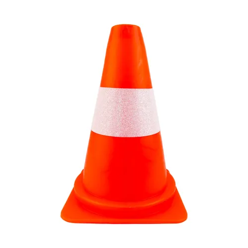 Verkehrsleitkegel 30cm Warnkegel U-23 weiches Verkehrshütchen reflektierender