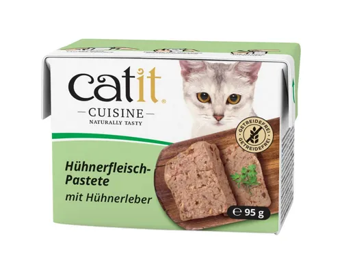 Catit Cuisine Hühnerfleischpastete mit Hühnerleber 95 g