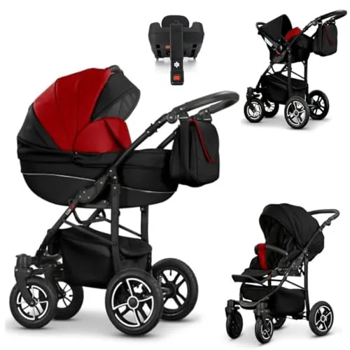 Kinderwagen-Set Craft Eco 5 in 1 inkl. Sportsitz, Autositz, Iso Base und Zubehör