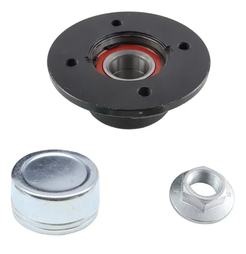 Radnabe Knott 4x100 mit Kompaktlager für VG7-L Laufachsen