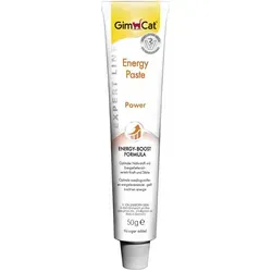 GimCat Energy Paste 50g | Katzensnack für mehr Energie - Ergänzungsfutter für Katzen, optimaler Nährstoff- und Energielieferant, verleiht Kraft und Stärke für aktive Katzen.