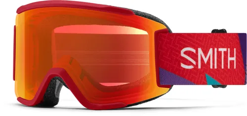 SMITH SQUAD S Schneebrille 2025 crimson a-maze-zing von Smith