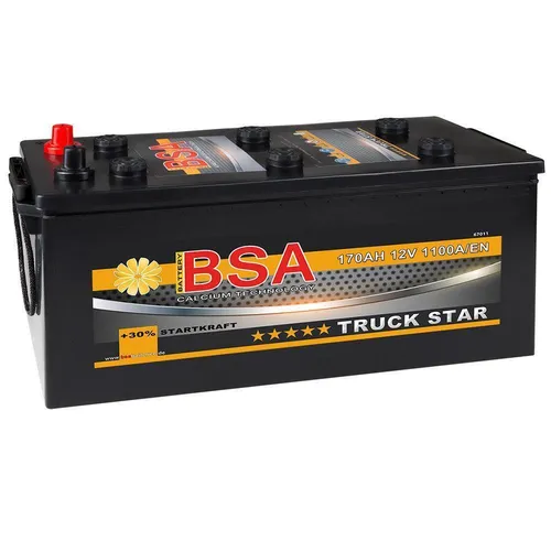BSA LKW Batterie 12V 170AH Starterbatterie HD ersetzt 155AH 160AH 165AH 180AH