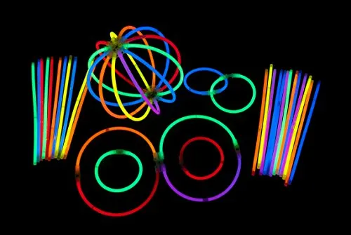 Decotrend-Line-100 Leuchtarmbänder Starlight Glow Disco, 100101