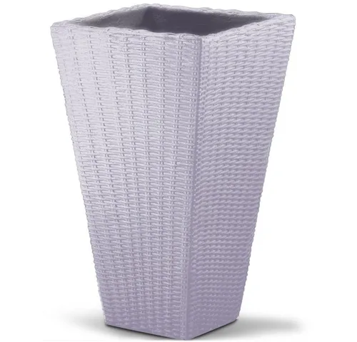 Deuba Blumentopf 59 Liter - Wetterfest und Bruchfest für Innen und Außen - Garten-Zubehör: Wetter- und bruchfester Kunststoff-Blumentopf mit 59 Litern Volumen, ideal für Balkon und Garten. Erhältlich in Anthrazit und Grau, sorgt für Standfestigkeit und stilvolle Bepflanzung.