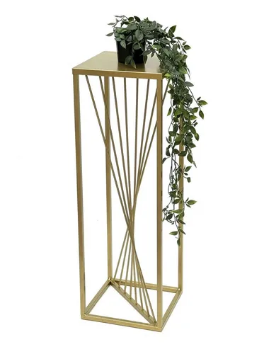 DanDiBo Blumenhocker Metall Gold 70 cm in gold von DanDiBo