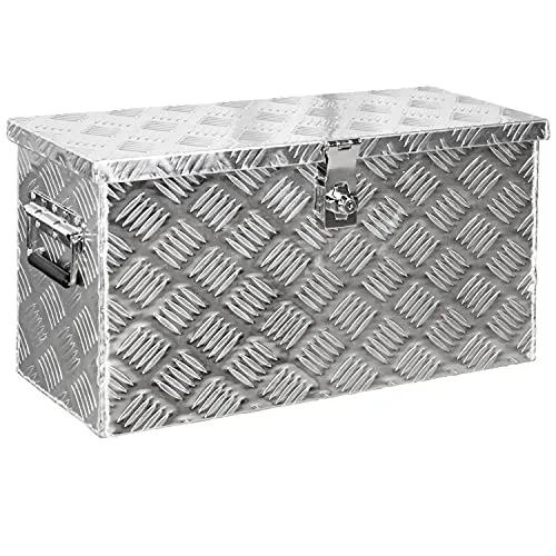 Trucky Anhänger-Deichselbox – Robuste Werkzeugkiste in 15 Größen - Transportboxen, aus hochwertigem Aluminium gefertigt, ideal für die sichere Aufbewahrung von Werkzeug und Equipment.