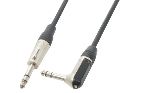 PD Connex Klinkenkabel 6.3mm Stereo - 6.3mm Stereo RA 3m