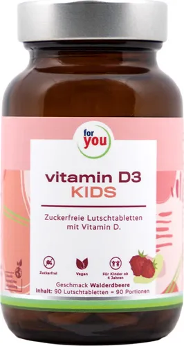 for you vitamin D kids - Lutschtabletten