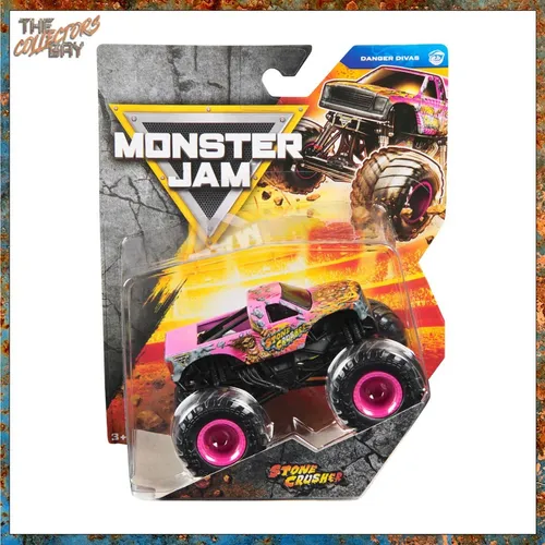 Monster Jam 1:64 Stone Crusher (Danger Divas) (Spin Master Trucks Series 43)