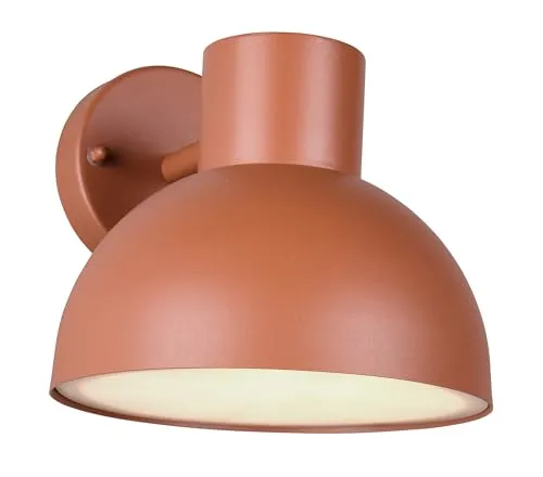 Trio Leuchten Außen Wandleuchte Elbe 262360140 - Wetterfeste Außen Wandleuchte aus Aluminium-Druckguss in Apricot, ideal für Terrassen und Eingänge. IP44 Schutzklasse schützt vor Spritzwasser.