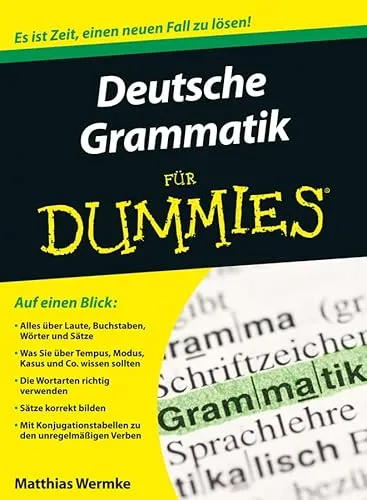 Produktbild Deutsche Grammatik für Dummies: Verständlich erklärt für alle