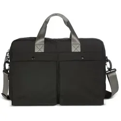 bugatti Legere Aktentasche 40 cm mit Laptopfach schwarz - Elegante bugatti Aktentasche mit 40 cm Laptopfach. Ideal für Beruf und Freizeit, bietet ausreichend Platz und stilvolle Organisation für Ihre Unterlagen.