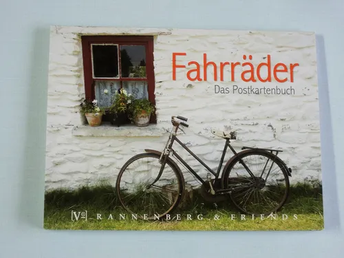 1x Postkartenbuch FAHRRÄDER 15 Motiv Postkarten unterwegs Fahrrad Landschaften