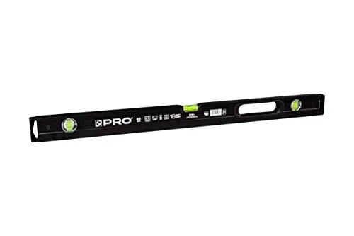 PRO800 Wasserwaage 80cm einseitig gefräst mit Ergonomischen Profil