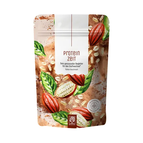 Protein Shake Stoffwechsel Schoko Trinkmahlzeit 450g Proteinzeit NATURTREU®