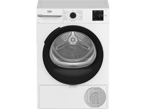 BEKO BMS3T382CW Wärmepumpentrockner (8 kg, C, Weiß)