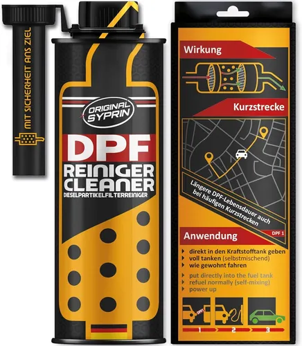 Original Syprin DPF Dieselpartikelfilter Reiniger I Additiv zur DPF Reinigung